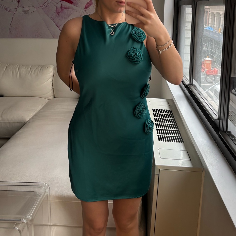 Lovers and Friends Green mini dress